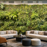 Área externa com paisagismo e jardim no Rio Grande do Sul